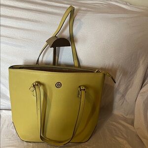 Ann Klein Lime Green Tote Bag